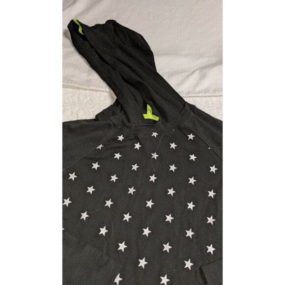 Kind Is Cool Girls Sz. L Black Hooded Top. Cute, Fun - Picture 6 of 8